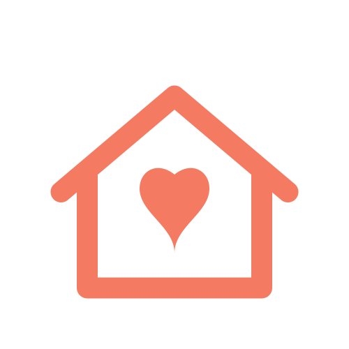 Casa con corazón, ilustración de Zarpas en Casa